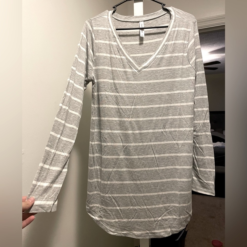 Long sleeve tunic shirt